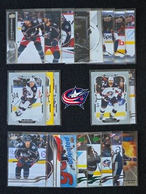 🏒 20+ Columbus Blue Jackets NHL Trading Card Lot